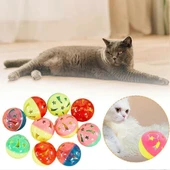 4'lü Çıngıraklı Top Kedi Oyuncağı thumbnail 3