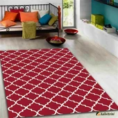 Hitit Yolluk Halısı 100x200 Lidya Lüx 4035 Kırmızı - 1