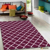 Hitit Yolluk Halısı 100x200 Lidya Lüx 4037 Mor - 1