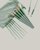 Cilt Dostu Profesyonel Makyaj Fırça Seti Pudra ve Fondöten İçin Uygun - 4