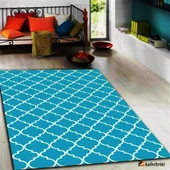 Hitit Yolluk Halısı 100x200 Lidya Lüx 4039 Mavi - 1