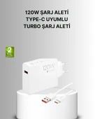 120W Mi Turbo Akıllı Tanıma Çipli Hızlı Şarj Cihazı Taşınabilir ve Dayanıklı thumbnail 1