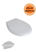 Wuvera Pamukkale Klozet Kapağı – Estetik, Sessiz ve Kolay Kurulumlu Banyo Aksesuarı thumbnail 3