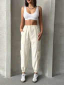 Jogger lastik paça pantolon thumbnail 2