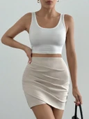 Drapeli mini etek s24771 thumbnail 4