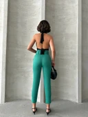 Kemerli havuç pantolon thumbnail 4