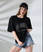 Angeles baskılı tişört thumbnail 1