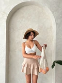 Valonlu fırfırlı etek s24681 thumbnail 4