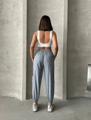 Jogger lastik paça pantolon thumbnail 5