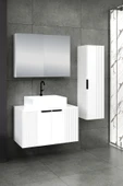 80 cm Chester Banyo Dolabı + 30 cm Boy Dolabı - 2