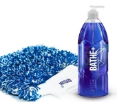 GYEON 2  Lİ SET Q2 BATHE+ PLUS 1000ml ŞAMPUAN + GYEON Q2M SMOOTHIE YIKAMA ELDİVENİ SET thumbnail 1