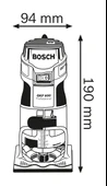 Bosch GKF 600 Kenar Frezesi - 3