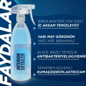 GYEON Q²M İnteriorDetailer Araç İçi Bakteri Virüs Temizleyici - 1000 ml -Alkol Bazlı Dezenfektan thumbnail 3
