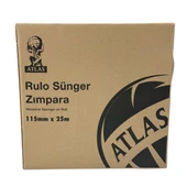 Norton Atlas Sünger Zımpara 115mm x 25m – Yüksek Performanslı Zımpara Rulosu - 4