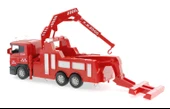 Die Cast Sürtmeli Vinçli Kurtarıcı İtfaiye Aracı - 4