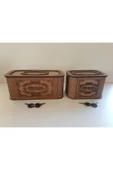 Tip Box Bahşiş Tip Kutusu Ahşap Kumbara Anahtarlı Kilitli Bahşiş Için Kumbara Bahşiş Kutusu - 3