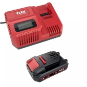 FLEX Şarjlı Vidalama Ve Detaylı Temizlik Fırça Seti - DD 2G Matkap, 3lü Fırça (10.8V 2.5AH Akülü) - 4