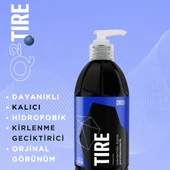 GYEON Q² Tire Lastik Parlatıcı Ve Koruyucu Jel - 500 ml -Seramik Bazlı Lastik Teker Cilası - 2