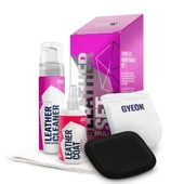 GYEON Q²M LeatherSet Natural Modern Deri Günlük Hafif Temizlik ve Bakım Seti (5 Parça) - 200 ml - 1
