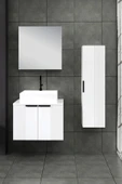 65 cm Chester Banyo Dolabı + 30 cm Boy Dolabı - 2