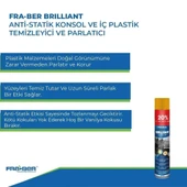 FRA-BER Brilliant Antistatik Konsol Ve İç Plastik Temizleyici Parlatıcı Vanilya Kokulu - 750 Ml thumbnail 2