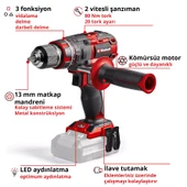 Einhell TP-CD 18/80 Li-i BL  Solo PROFESSIONAL Akülü Darbeli Matkap - 2