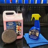 FRA-BER Polish Plus Aroma Plastik, Trim, Deri Yenileyici Bakım (1:3 Konst.) - 4,54 Lt - 2