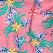 Anemoss Mercan Desenli %100 Viskon Yumuşak Nefes Alabilir Kumaşlı Erkek Gömlek thumbnail 6