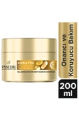 Pantene Pro-V Zayıf ve Yıpranmış Saçlar için Onarım ve Koruma Keratin Saç Maskesi 200 ml - 1
