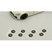 Opel Logo Jant Torpido Direksiyon 9mm Damla Sticker Logo Seti - 4