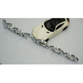 Renault Kangoo MK2 Bagaj 3M 3D Krom ABS Logo Amblem - 4