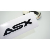 DK Tuning ASX Bagaj Siyah ABS 3M 3D Yazı Logo Mitsubishi İle Uyumlu - 1