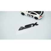 DK Tuning ASX Bagaj Siyah ABS 3M 3D Yazı Logo Mitsubishi İle Uyumlu - 2