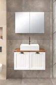 80 cm Aren Banyo Dolabı - 3