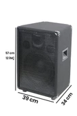 Lastvoice LPM-12 Ahşap Profesyonel Kabin Hoparlör 12 inç 800W - 4