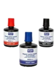 KRAF 450g Beyaz Yazı Tahtası Mürekkep Seti - 3 Renk X 100 Ml - 1