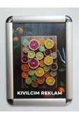 KIVILCIM PLASTİK VE REKLAM ÜRÜNLERİ 5´li A3 Alüminyum Rondo Çerçeve - 5 Adet -satıcı Mağazamız Kıvılcım Reklam Taklitlerimizden Kaçının! - 1