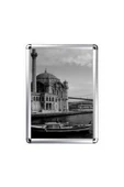 PROJENEON B2 50x70cm Alüminyum Çerçeve Rondo Köşe Aç Kapa Açılır Kapanır Klik Klak Çerçeve - 4