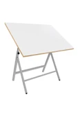 Panda 100x150 Cm Ekonomik Tablalı Teknik Proje Çizim Masası Ayak Tabla Profesyonel Pan802 - 1