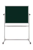 Panda 120x140 Cm Çelik Emaye Yüzey Mobil Yazı Tahtası 360° Dönerli - 2