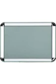PROJENEON B2 50x70cm Alüminyum Çerçeve Rondo Köşe Aç Kapa Açılır Kapanır Klik Klak Çerçeve - 3