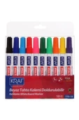 KRAF Tahta Kalemi Doldurabilir 10 Renk 770-10 - 1