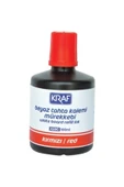 KRAF Beyaz Yazı Tahtası Mürekkebi Kırmızı 100 Ml - 1