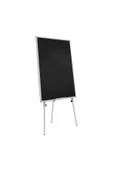 Panda 65X100 CM TELESKOPİK AYAKLI YAZI TAHTASI SİYAH-PAN108S - 1