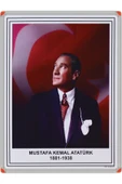 Panda 35X50 CM ATATÜRK PORTRESİ TABLO PANO (Alüminyum Çerçeve)-PAN411 - 1