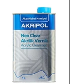 Neo Clear Parlak Akrilik Vernik - Yüksek Fiziksel ve Kimyasal Direnç - 2