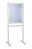 OfisDS B1 50X70 cm Yüksek Alüminyum Tek Taraflı Mobil Kaldırım Reklam Poster Pano - 3