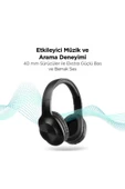 Ttec SoundMax 2KM117S Mikrofonlu Kulak Üstü Siyah Bluetooth Kulaklık thumbnail 2
