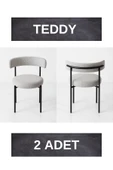 Dekoroom's 2 Adet, Teddy Sandalye, thumbnail 1
