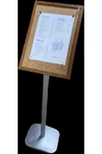 OfisDS Alüminyum Ayaklı 30*45 Mantar Pano Menü Board thumbnail 3